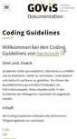 Mobile Screenshot of guidelines.backslash.ch